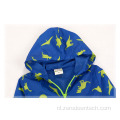 Aangepaste winter gewatteerde waterdichte hoody met rits